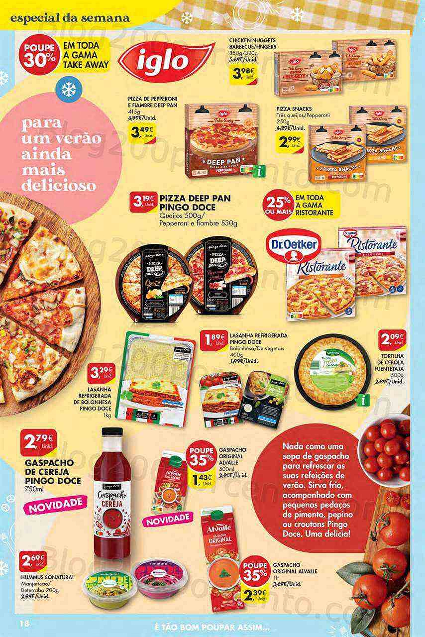 Antevisão Folheto PINGO DOCE Norte Promoções de 16 a 22 agosto