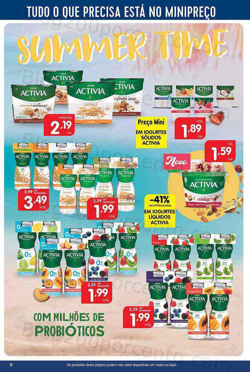 Antevisão Folheto MINIPREÇO Promoções de 18 a 24 agosto