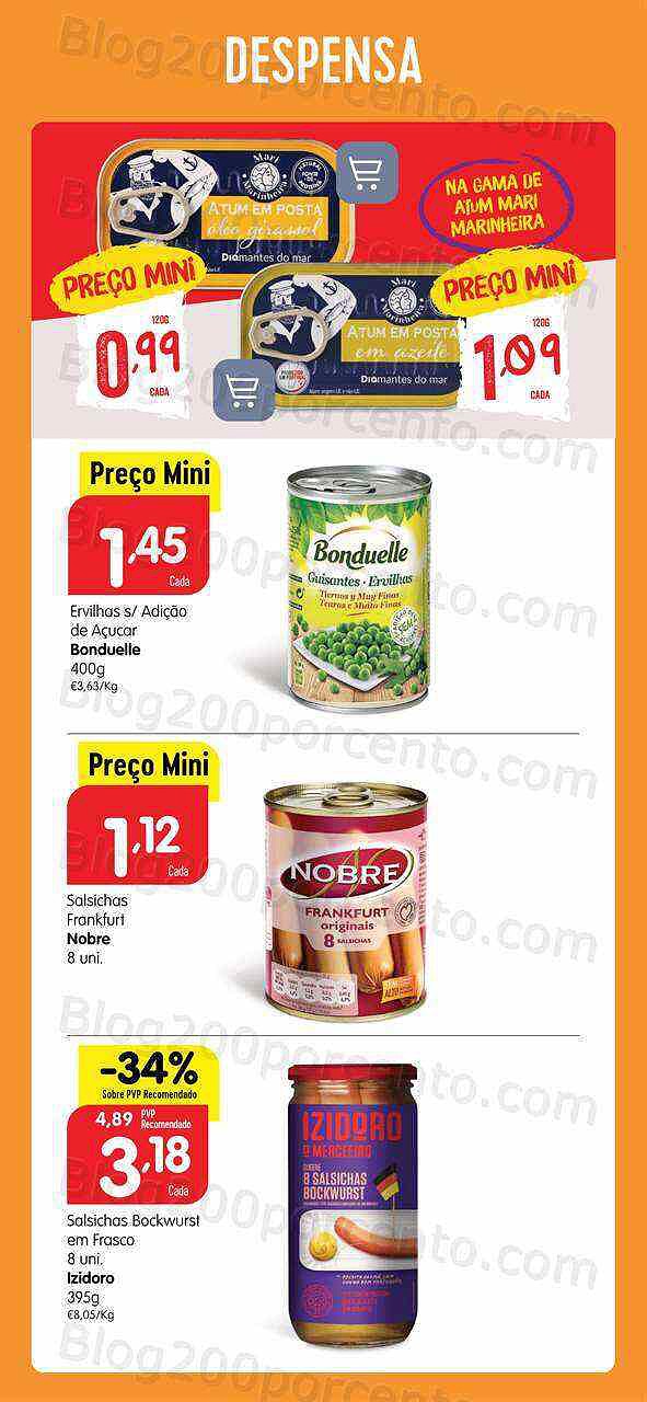 Antevisão Folheto MINIPREÇO Extra Promoções de 18 a 24 agosto