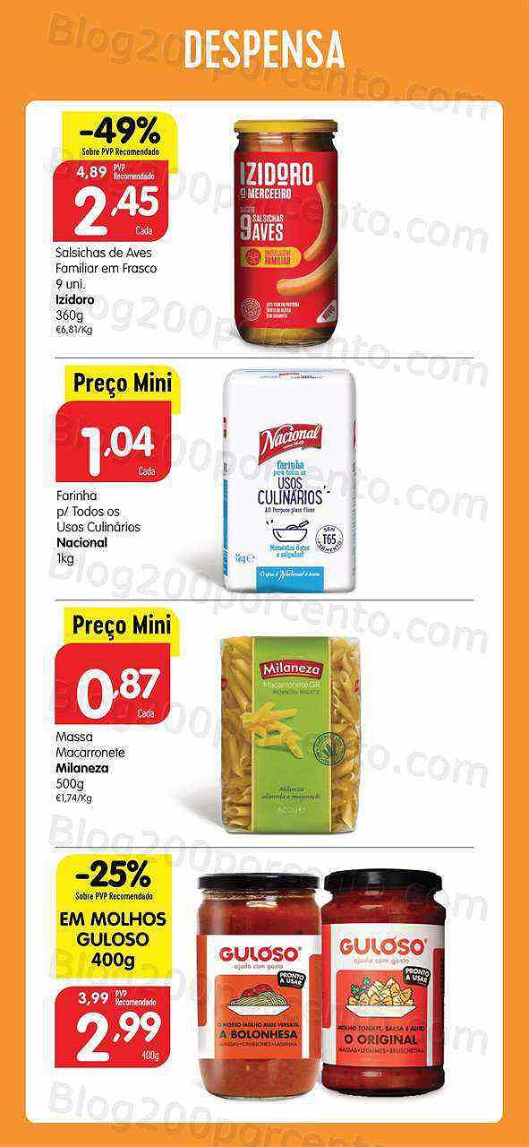 Antevisão Folheto MINIPREÇO Extra Promoções de 18 a 24 agosto