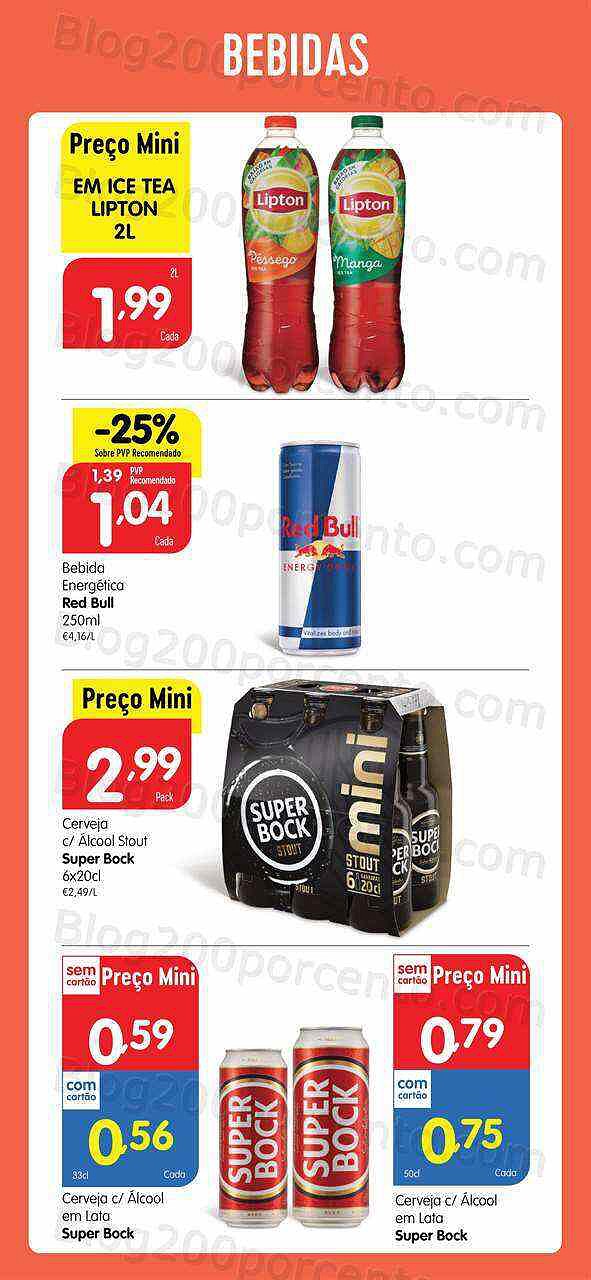 Antevisão Folheto MINIPREÇO Extra Promoções de 18 a 24 agosto
