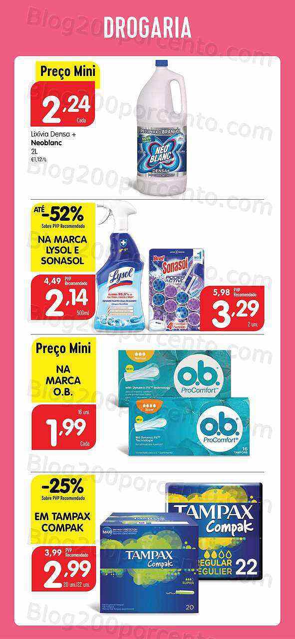 Antevisão Folheto MINIPREÇO Extra Promoções de 18 a 24 agosto