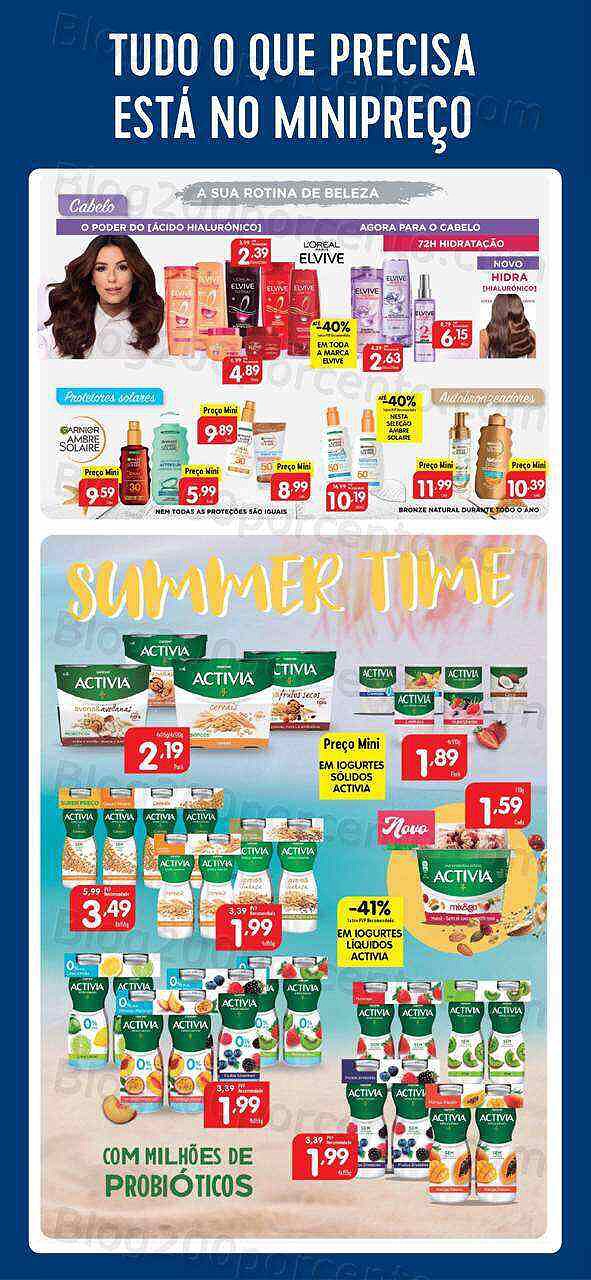 Antevisão Folheto MINIPREÇO Extra Promoções de 18 a 24 agosto
