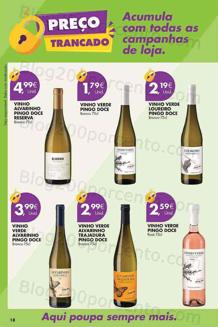Antevisão Folheto PINGO DOCE Preços Trancados Promoções até 31 agosto