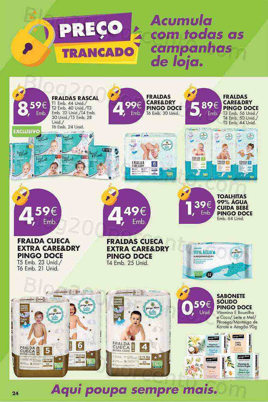 Antevisão Folheto PINGO DOCE Preços Trancados Promoções até 31 agosto
