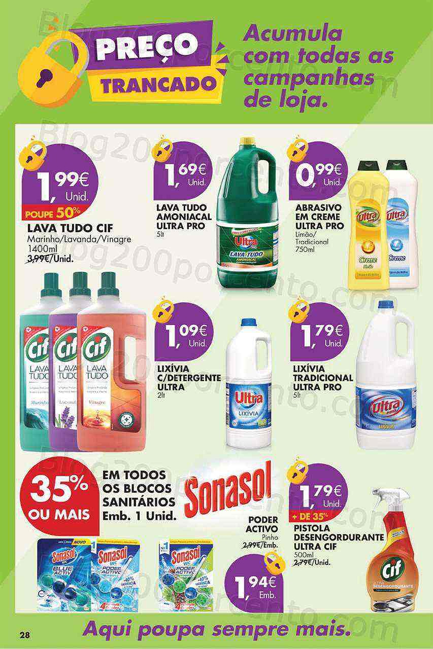 Antevisão Folheto PINGO DOCE Preços Trancados Promoções até 31 agosto