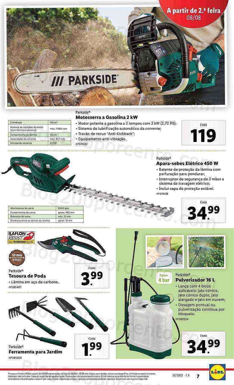 Antevisão Folheto LIDL Promoções de 8 agosto a 14 agosot