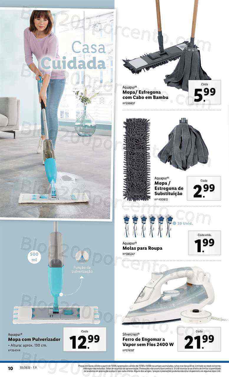 Antevisão Folheto LIDL Promoções de 8 agosto a 14 agosot