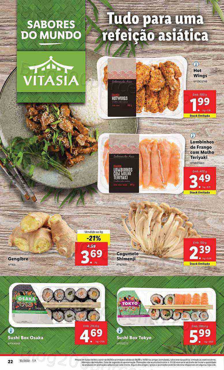 Antevisão Folheto LIDL Promoções de 8 agosto a 14 agosot