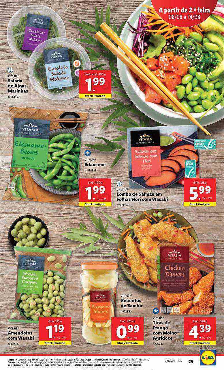 Antevisão Folheto LIDL Promoções de 8 agosto a 14 agosot