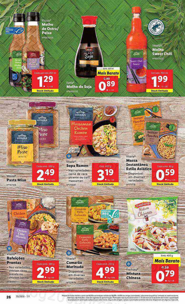 Antevisão Folheto LIDL Promoções de 8 agosto a 14 agosot