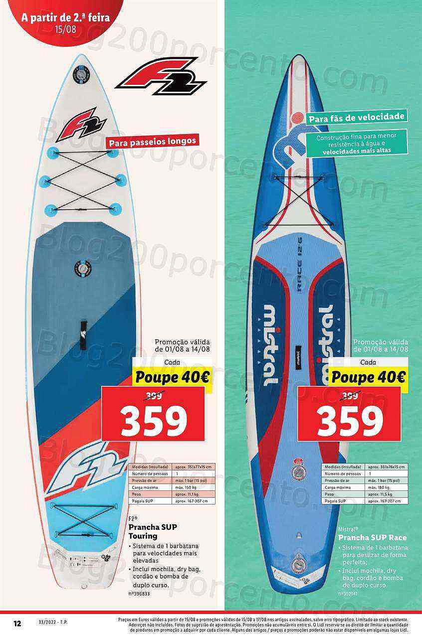 Antevisão Folheto LIDL Bazar Promoções de 15 agosto a 21 agosto