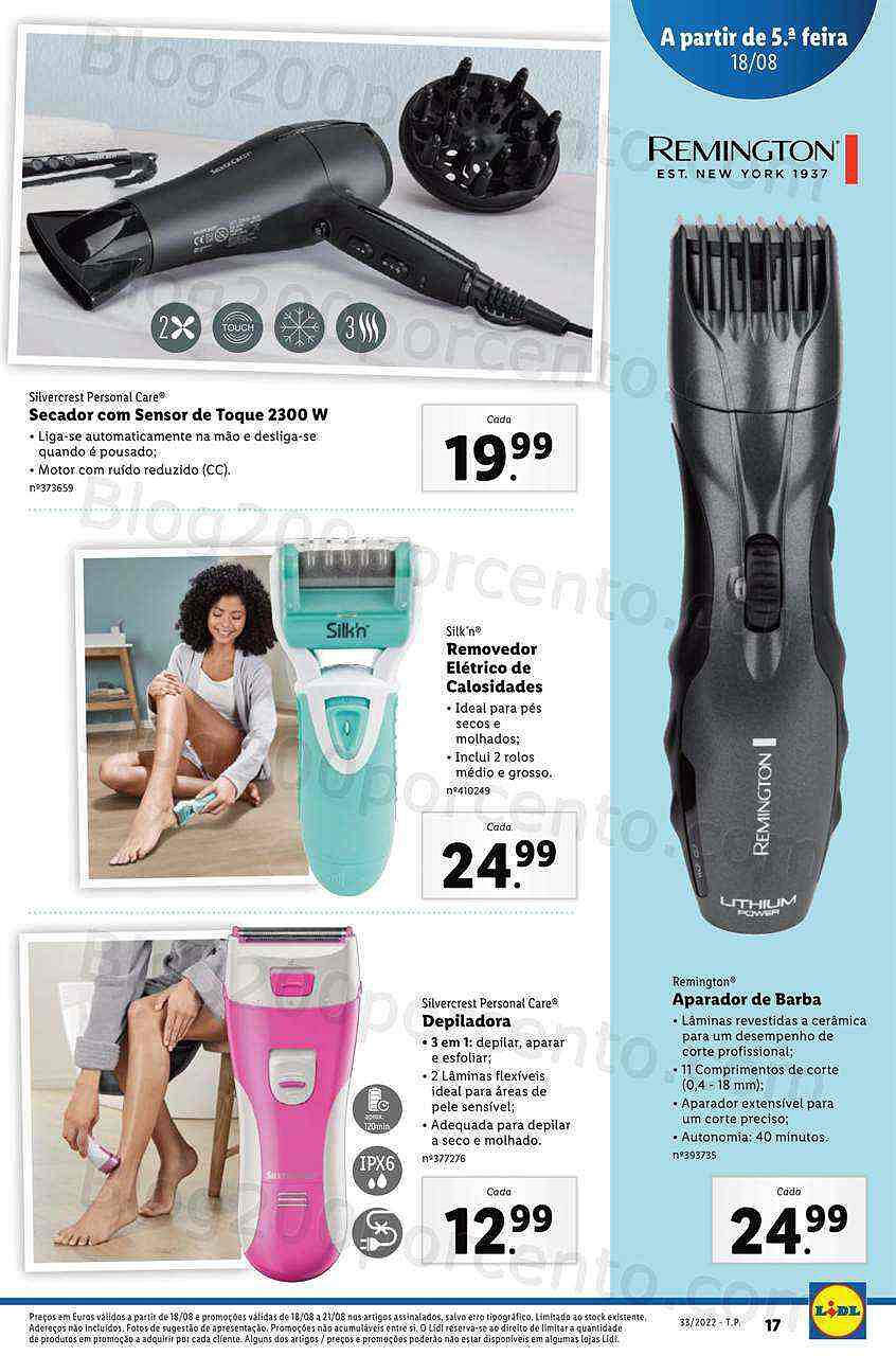 Antevisão Folheto LIDL Bazar Promoções a partir de 18 agosto