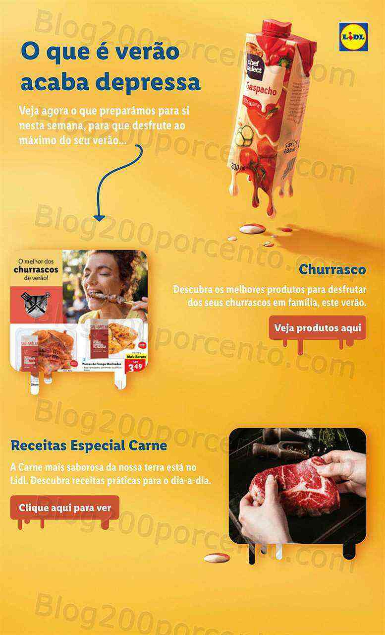 Antevisão Folheto LIDL Promoções de 22 a 28 agosto - Versão Digital