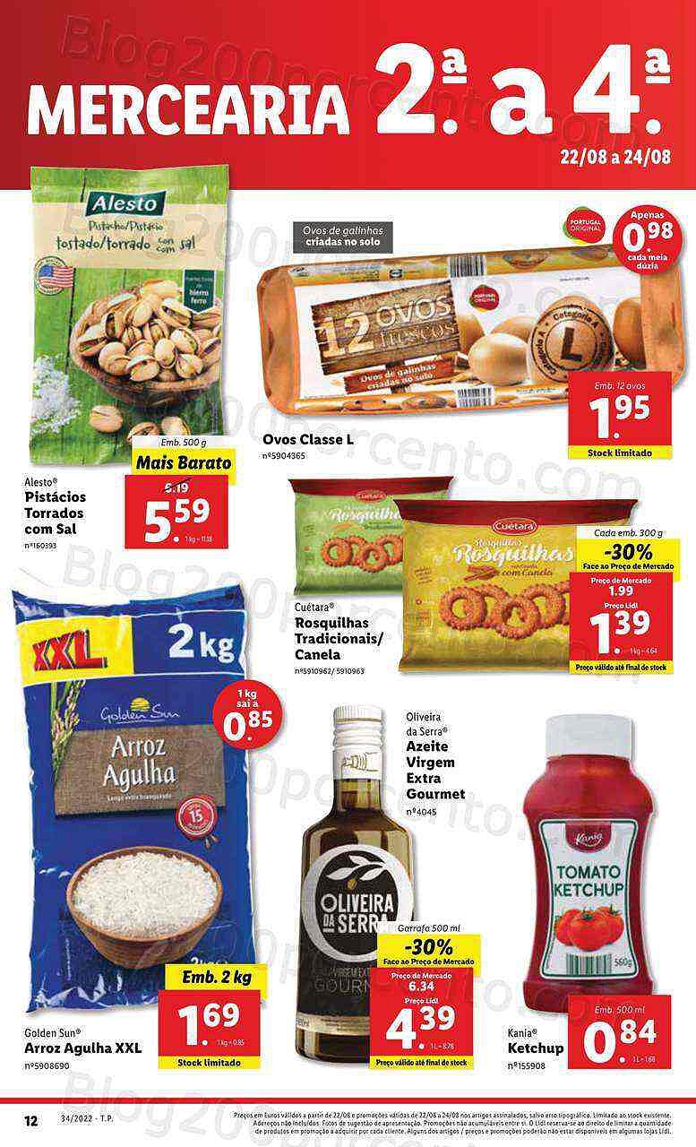 Antevisão Folheto LIDL Promoções de 22 a 28 agosto - Versão Digital
