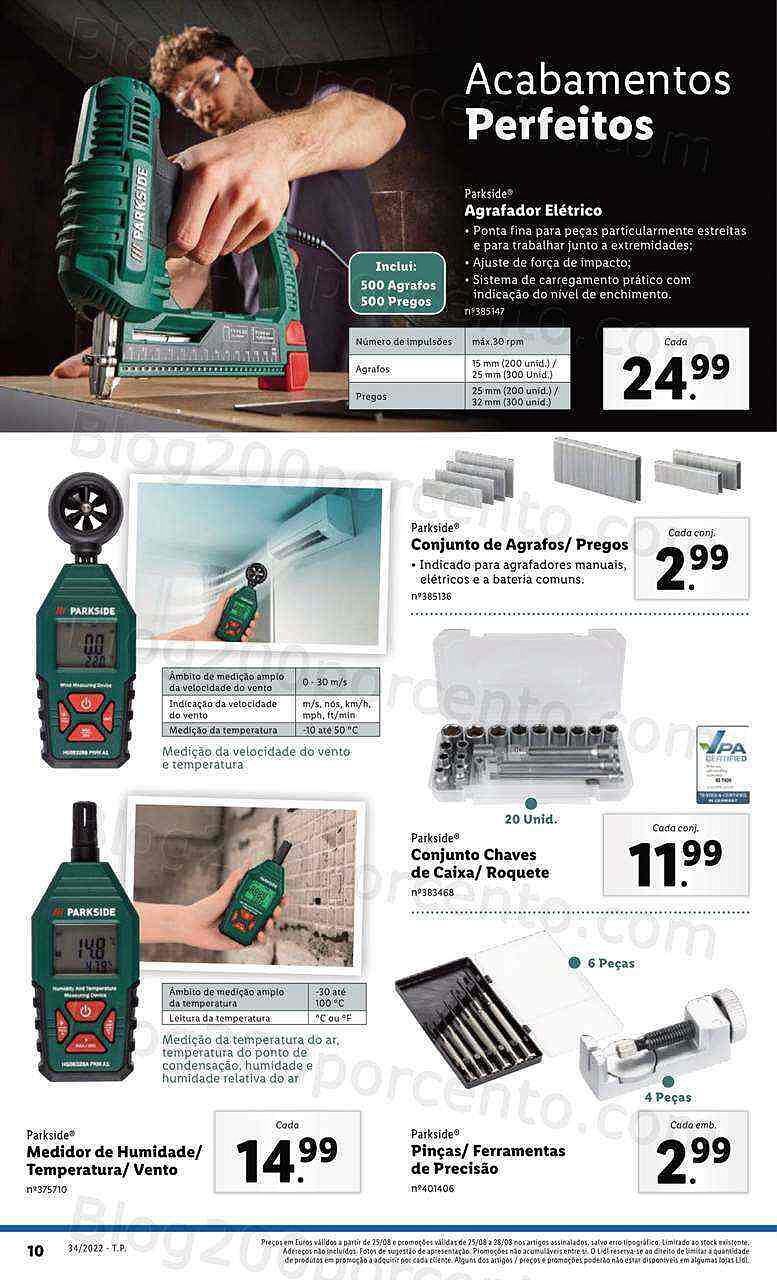 Antevisão Folheto LIDL Promoções de 22 a 28 agosto - Versão Digital