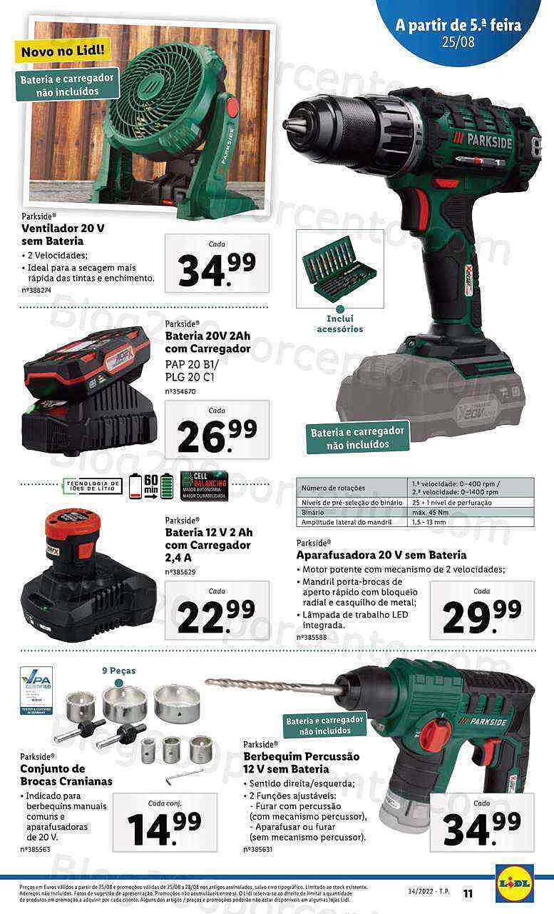 Antevisão Folheto LIDL Promoções de 22 a 28 agosto - Versão Digital