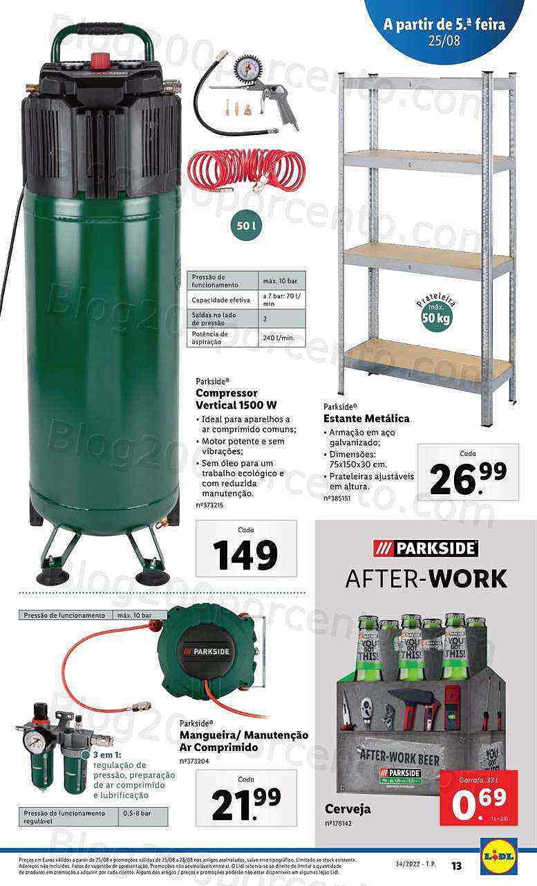 Antevisão Folheto LIDL Promoções de 22 a 28 agosto - Versão Digital