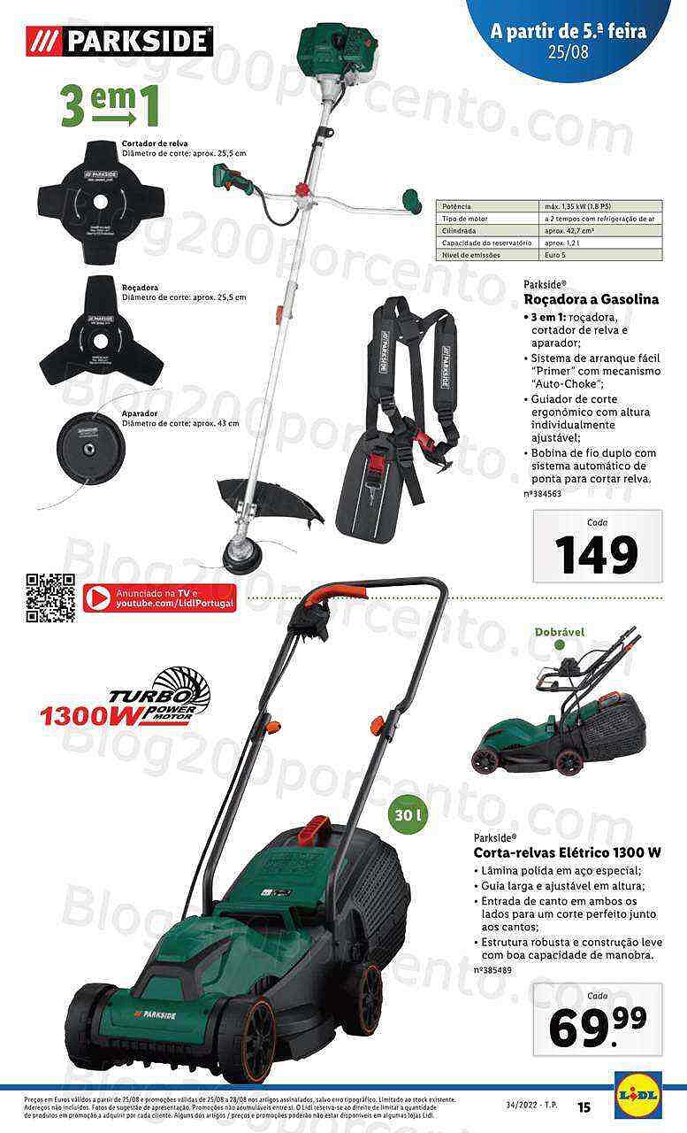 Antevisão Folheto LIDL Promoções de 22 a 28 agosto - Versão Digital