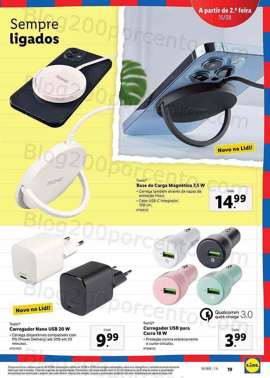 Antevisão Folheto LIDL Especial Regresso às Aulas Promoções a partir de 15 agosto