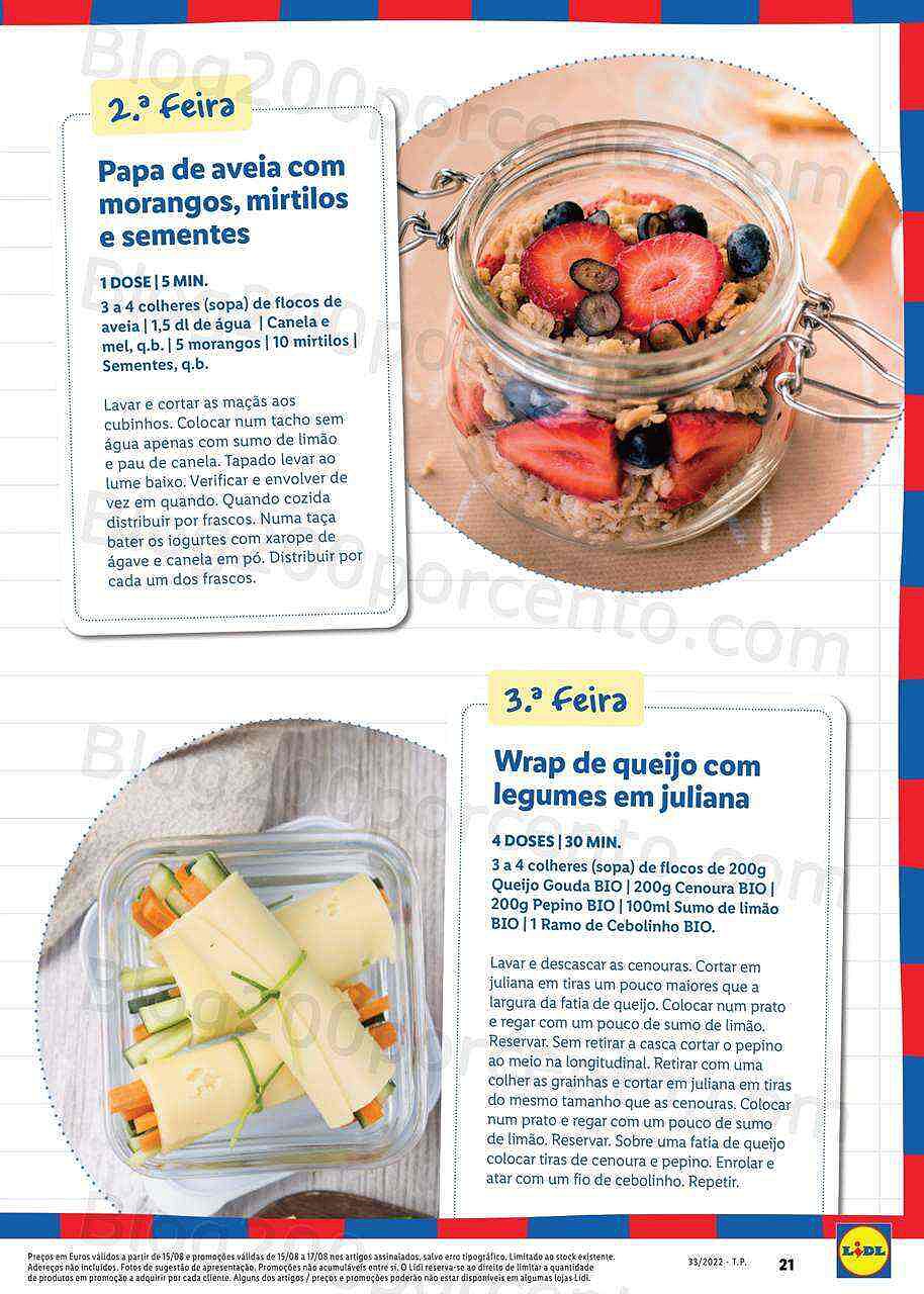 Antevisão Folheto LIDL Especial Regresso às Aulas Promoções a partir de 15 agosto