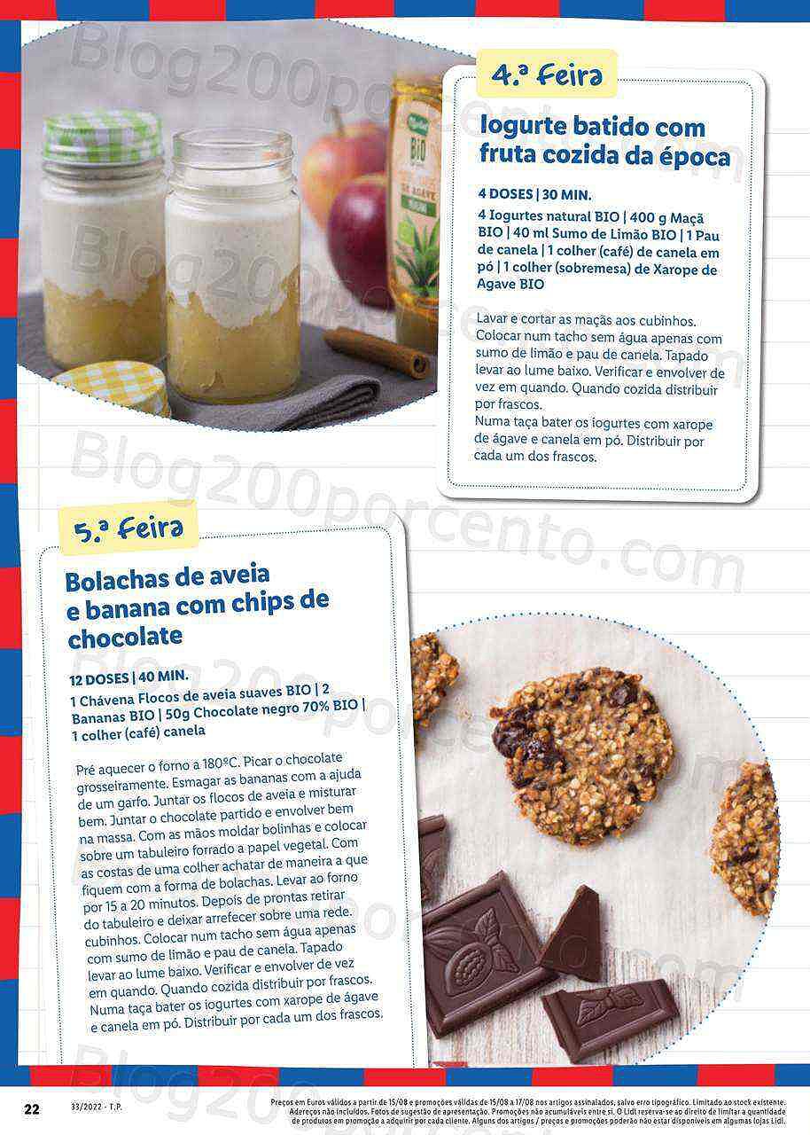 Antevisão Folheto LIDL Especial Regresso às Aulas Promoções a partir de 15 agosto