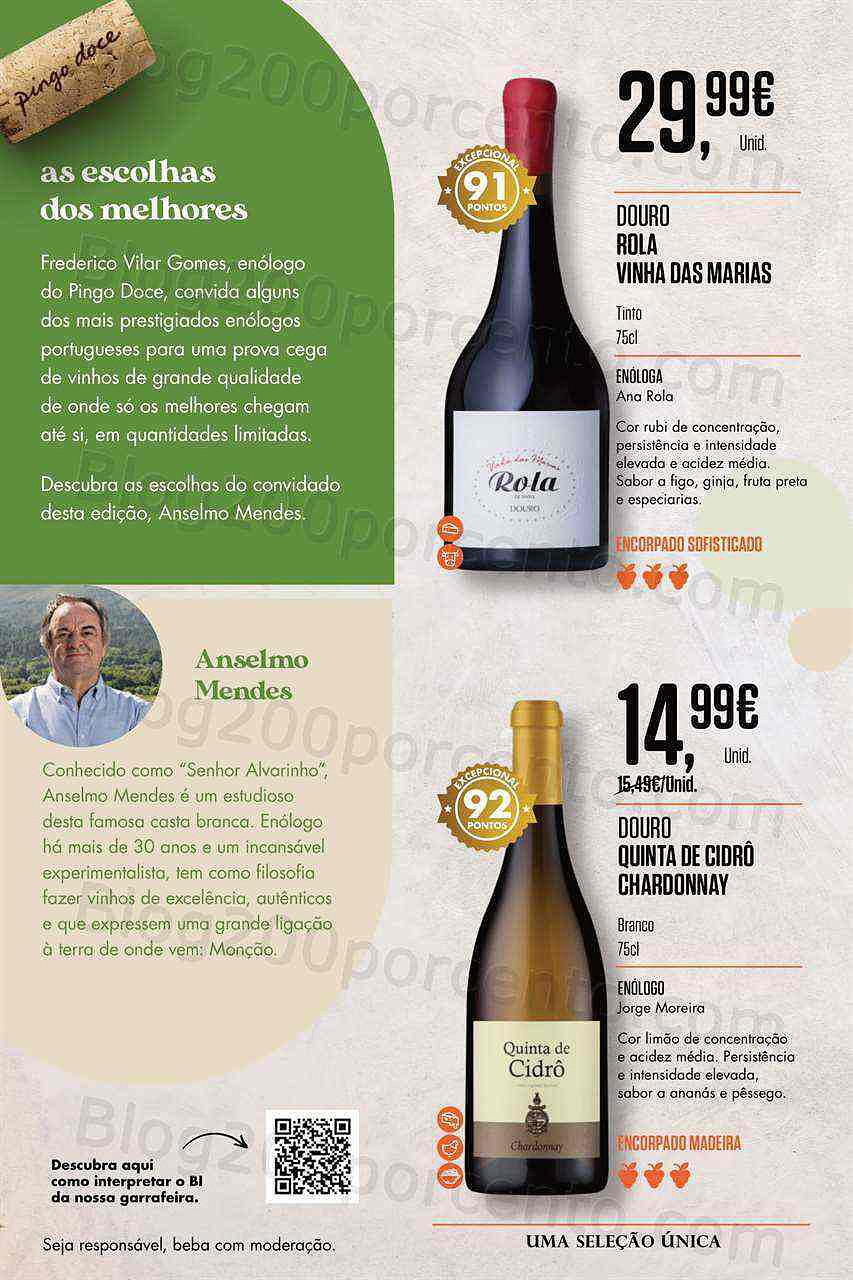 Antevisão Folheto PINGO DOCE Vinhos Premium Promoções de 9 agosto a 5 setembro