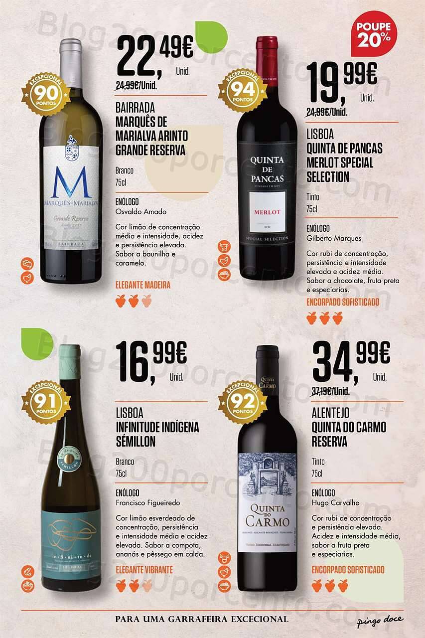 Antevisão Folheto PINGO DOCE Vinhos Premium Promoções de 9 agosto a 5 setembro