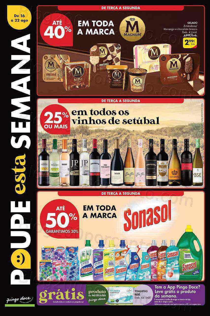 Antevisão Folheto PINGO DOCE Lojas Grandes Promoções de 16 agosto a 22 agosto