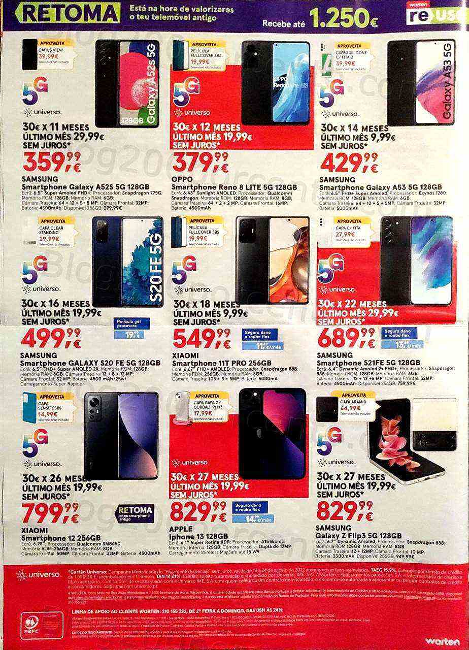 Antevisão Folheto WORTEN Promoções de 10 agosto a 24 agosto