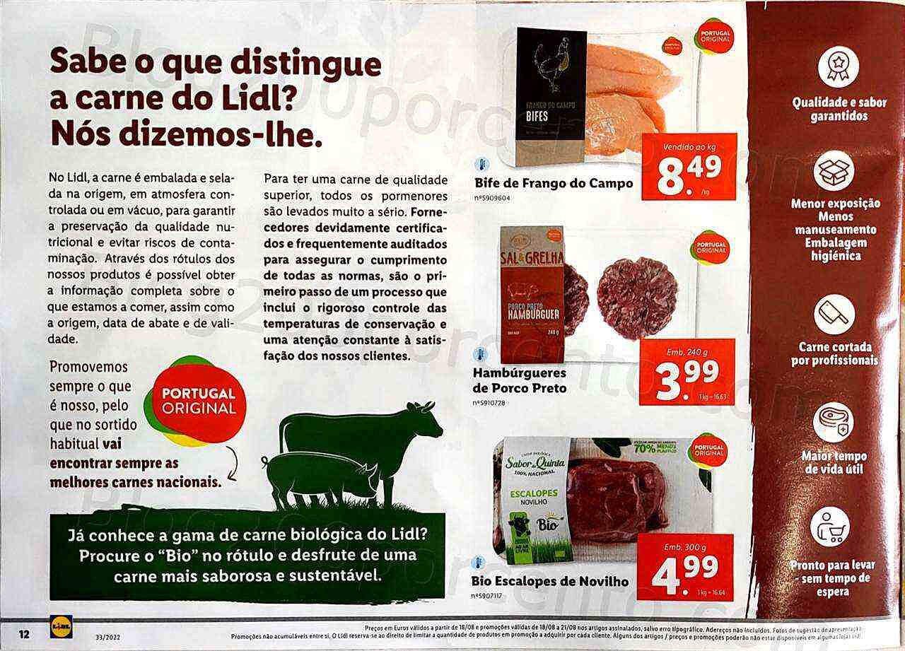 Antevisão Folheto LIDL Aberturas Promoções Extra 18 agosto a 21 agosto