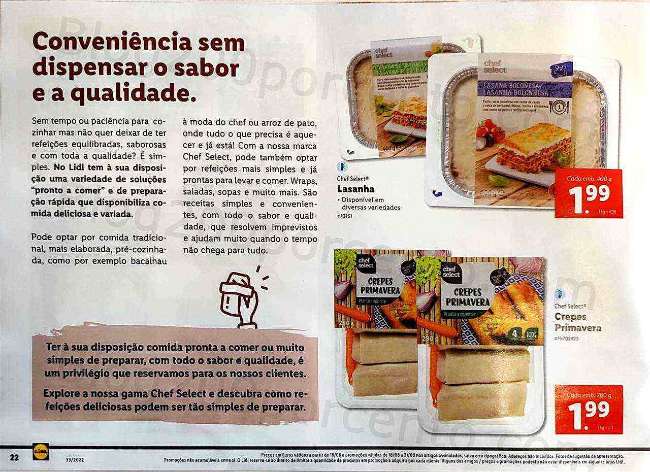 Antevisão Folheto LIDL Aberturas Promoções Extra 18 agosto a 21 agosto