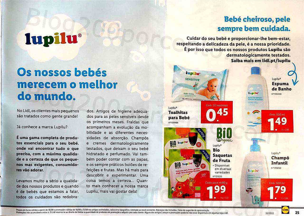 Antevisão Folheto LIDL Aberturas Promoções Extra 18 agosto a 21 agosto