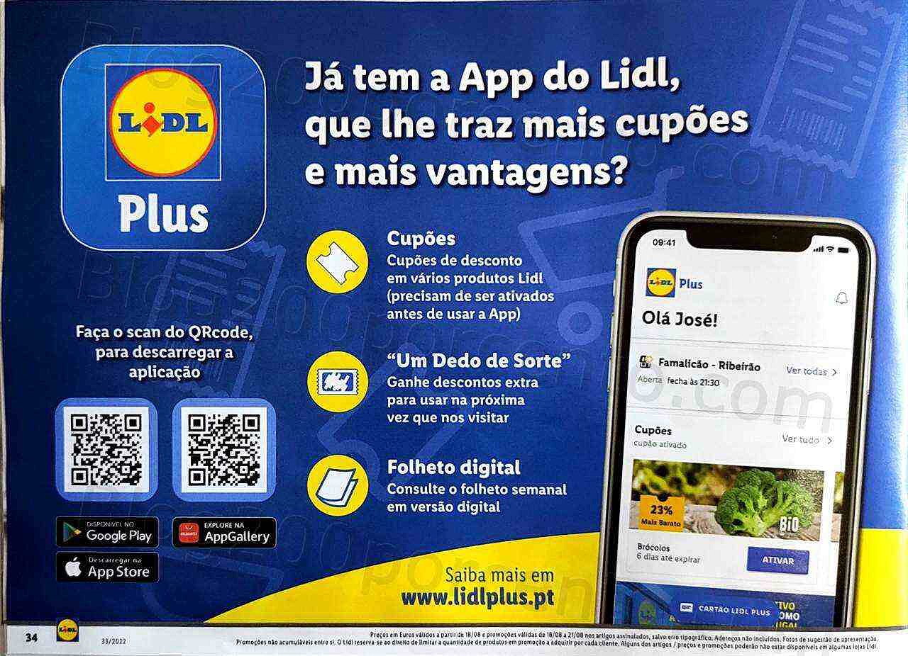 Antevisão Folheto LIDL Aberturas Promoções Extra 18 agosto a 21 agosto