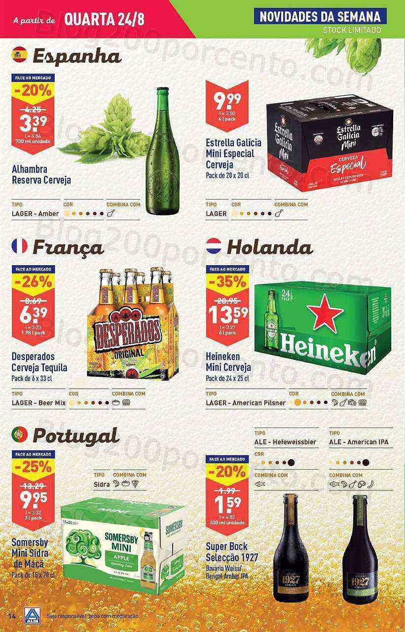 Antevisão Folheto ALDI Promoções de 24 agosto a 30 agosto