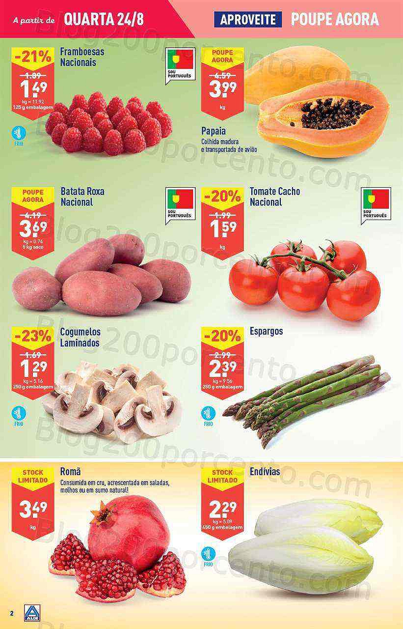 Antevisão Folheto ALDI Promoções de 24 agosto a 30 agosto