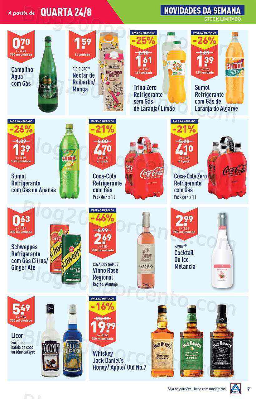 Antevisão Folheto ALDI Promoções de 24 agosto a 30 agosto