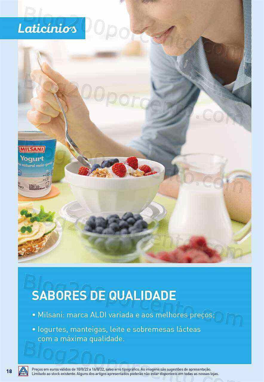 Antevisão Folheto ALDI Saldos + Aberturas Promoções de 10 agosto a 26 setembro