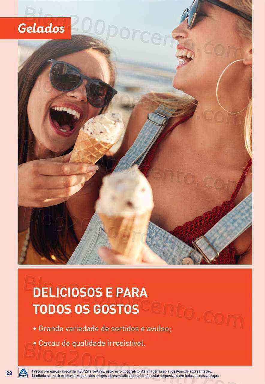 Antevisão Folheto ALDI Saldos + Aberturas Promoções de 10 agosto a 26 setembro