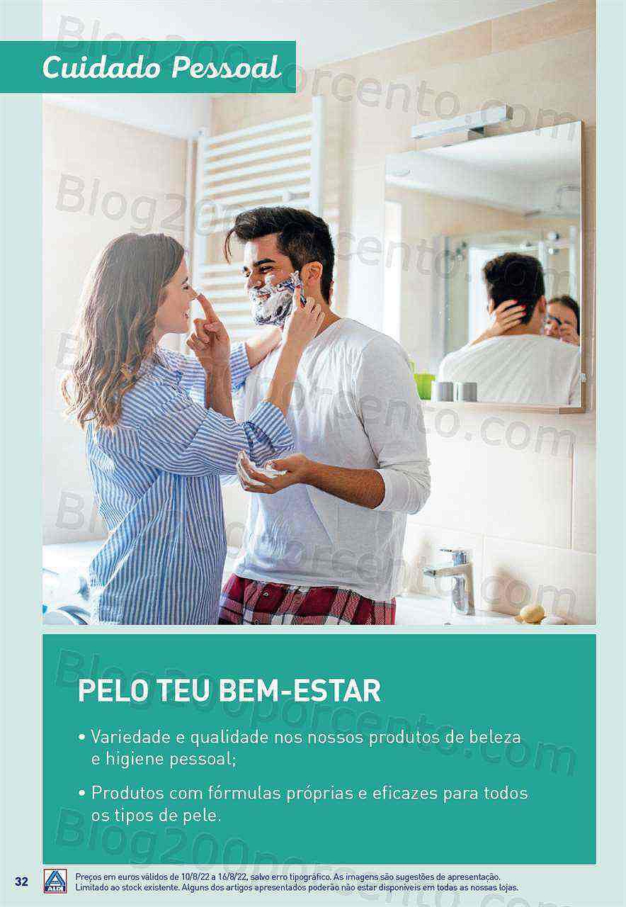 Antevisão Folheto ALDI Saldos + Aberturas Promoções de 10 agosto a 26 setembro