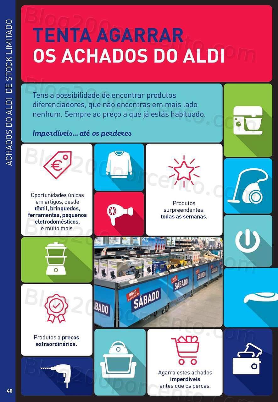 Antevisão Folheto ALDI Saldos + Aberturas Promoções de 10 agosto a 26 setembro
