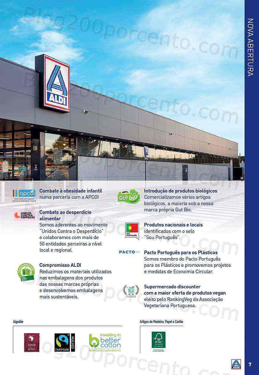Antevisão Folheto ALDI Saldos + Aberturas Promoções de 10 agosto a 26 setembro