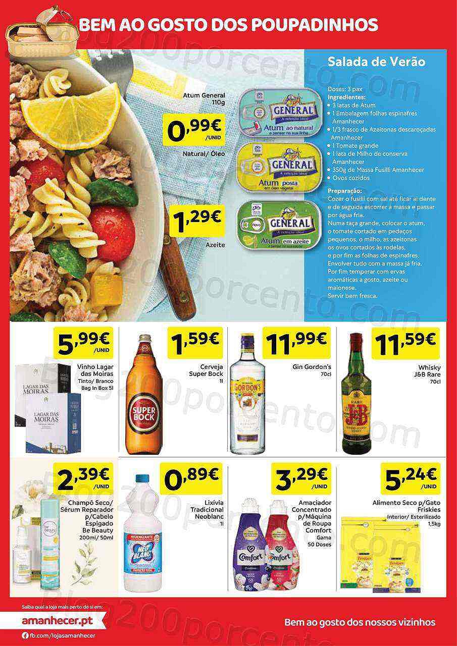 Antevisão Folheto AMANHECER Promoções de 4 agosto a 10 agosto