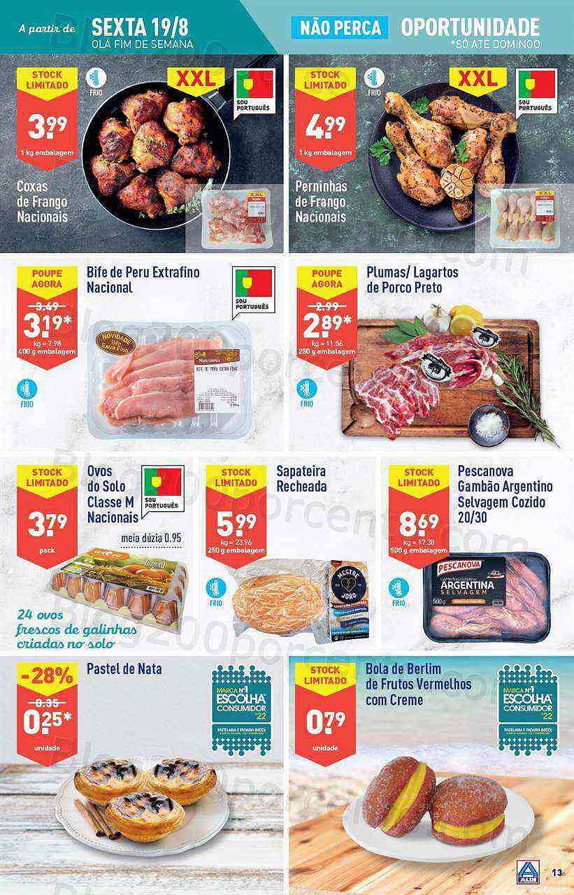 Antevisão Folheto ALDI Promoções de 17 agosto a 23 agosto