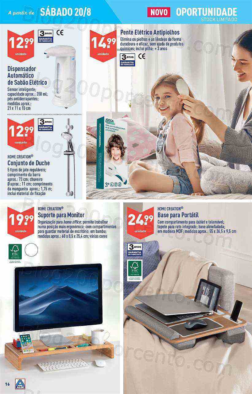 Antevisão Folheto ALDI Promoções de 17 agosto a 23 agosto