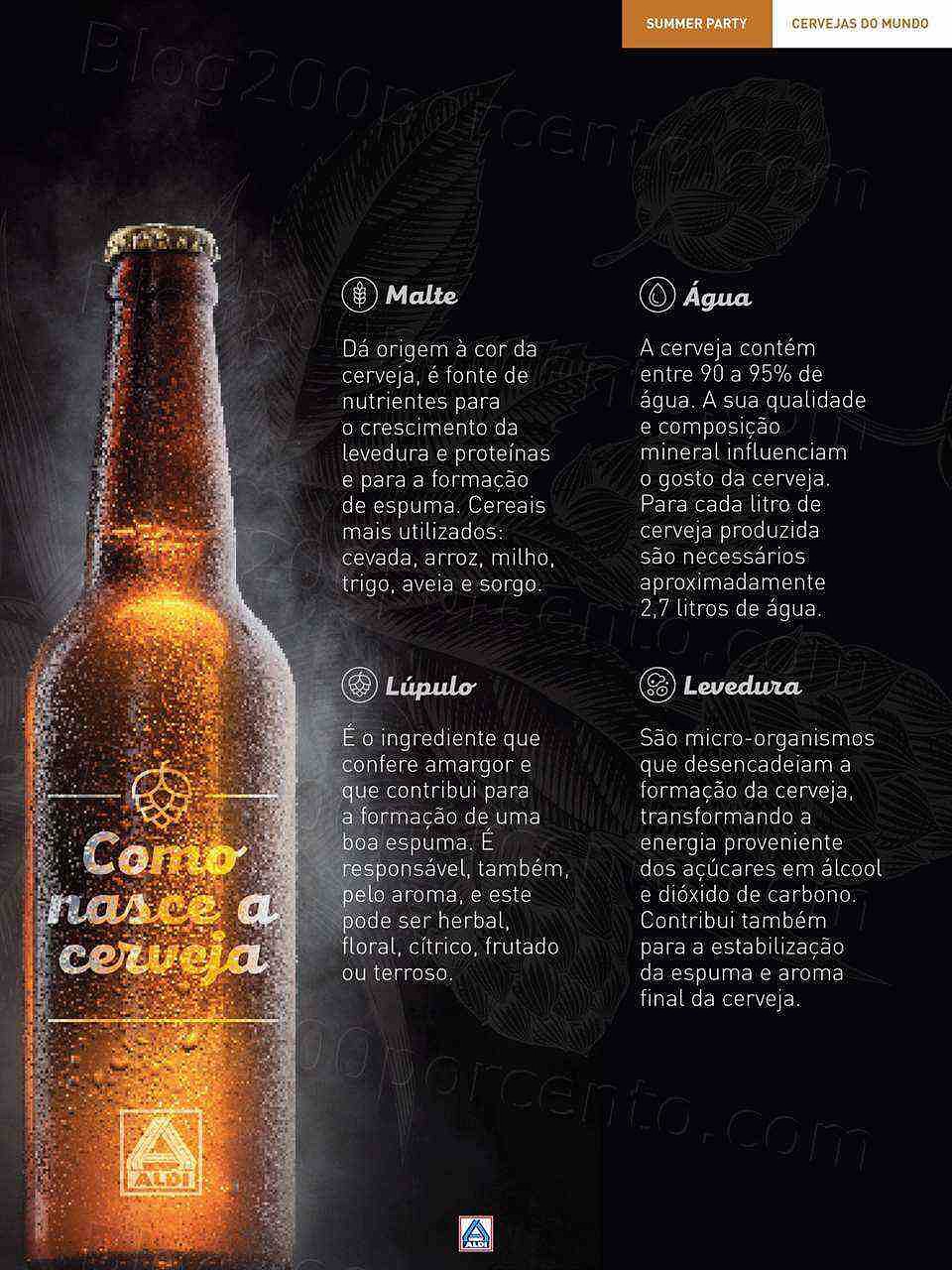 Antevisão Folheto ALDI Especial Cervejas Promoções a partir de 10 agosto