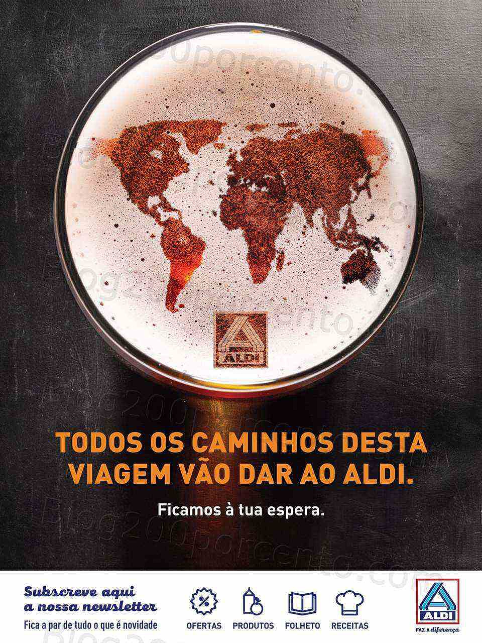 Antevisão Folheto ALDI Especial Cervejas Promoções a partir de 10 agosto