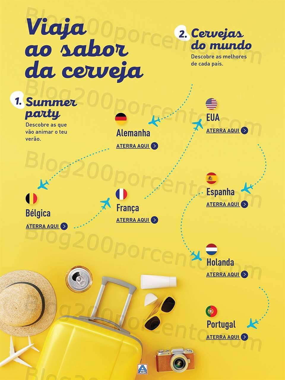 Antevisão Folheto ALDI Especial Cervejas Promoções a partir de 10 agosto