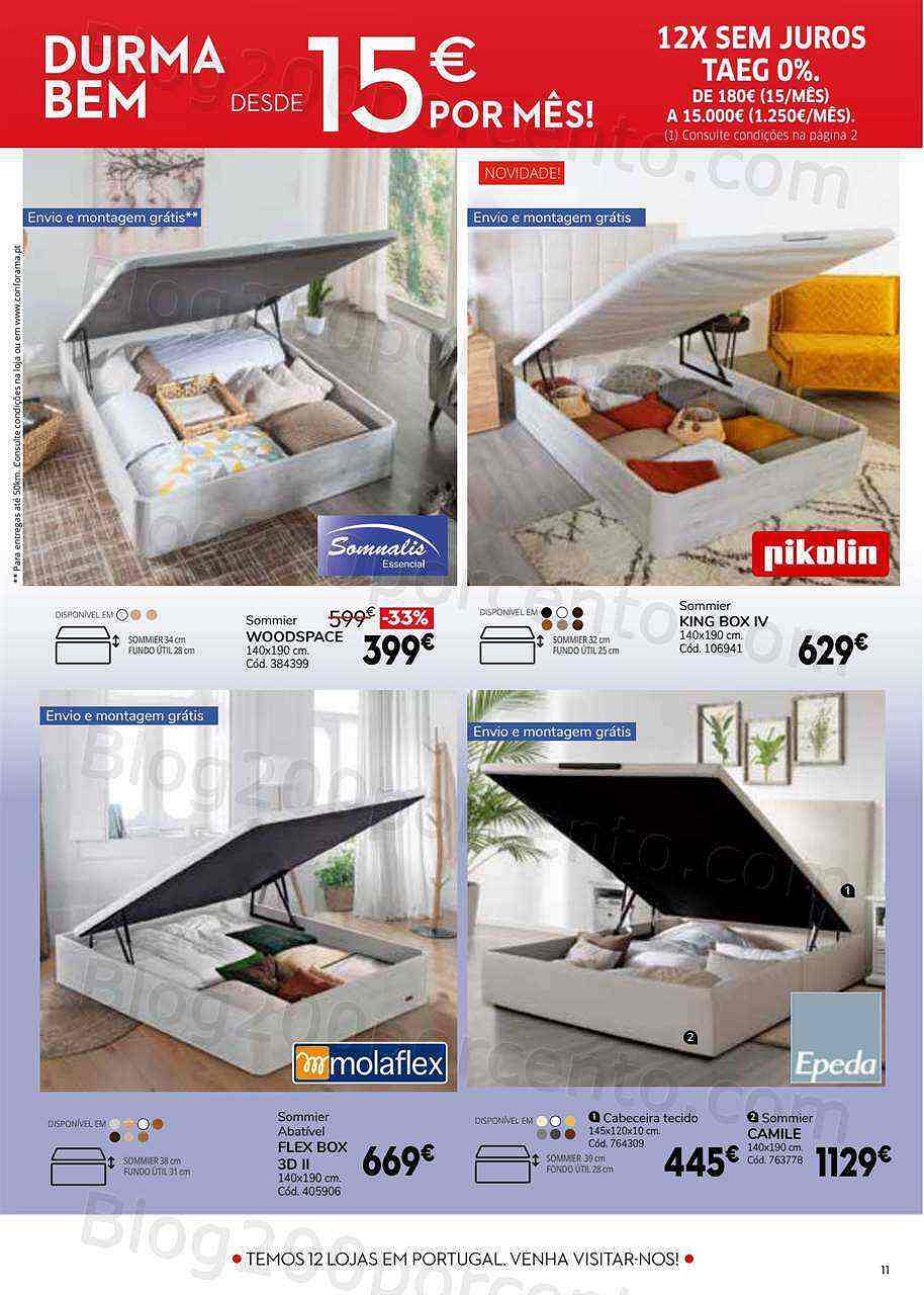 Antevisão Folheto CONFORAMA Promoções de 4 agosto a 31 agosto