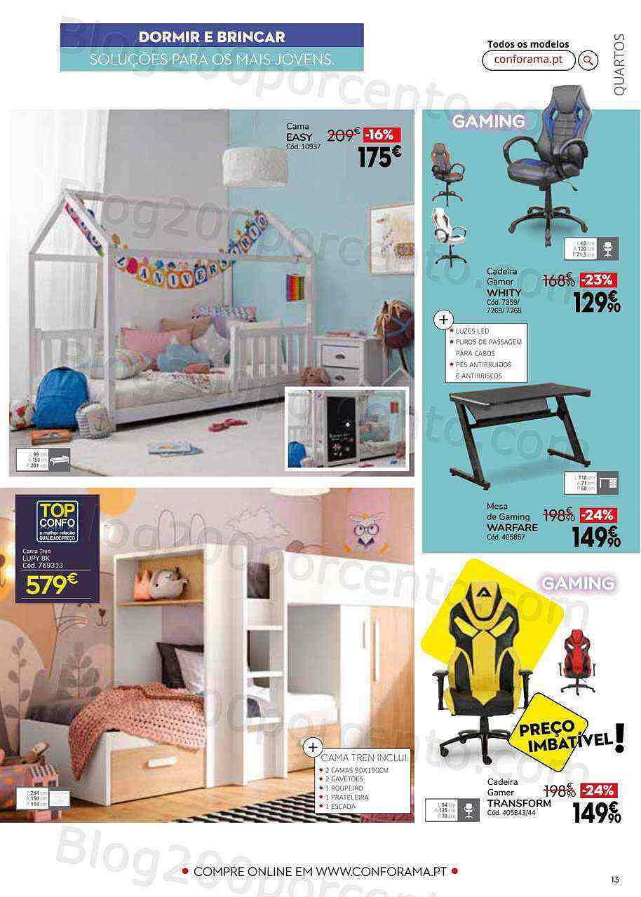 Antevisão Folheto CONFORAMA Promoções de 4 agosto a 31 agosto